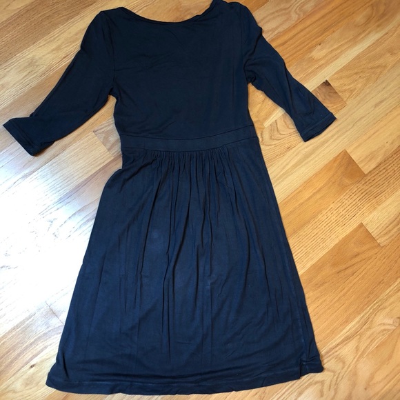J. Crew Cotton Long Sleeve Jersey Dress | Sz XS - Picture 5 of 5